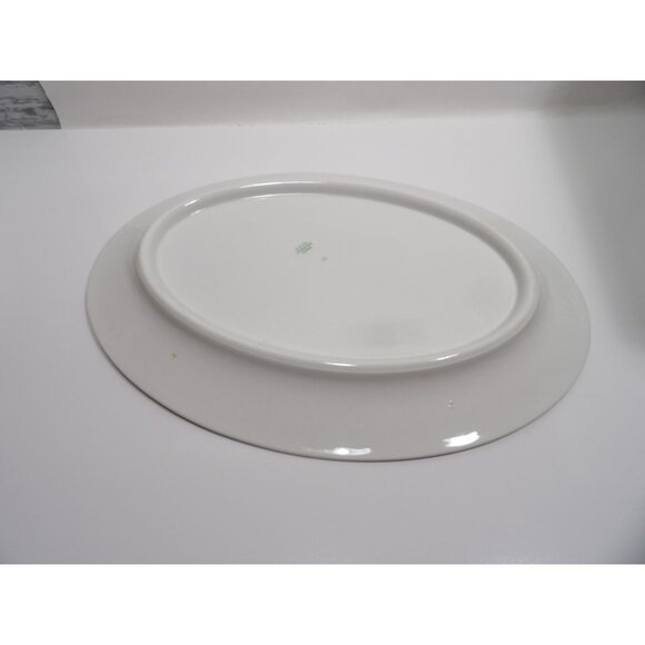 Syracuse China Indian Tree Oval Serving Platter Floral Design 14 Inches Vintage - Picture 13 of 14